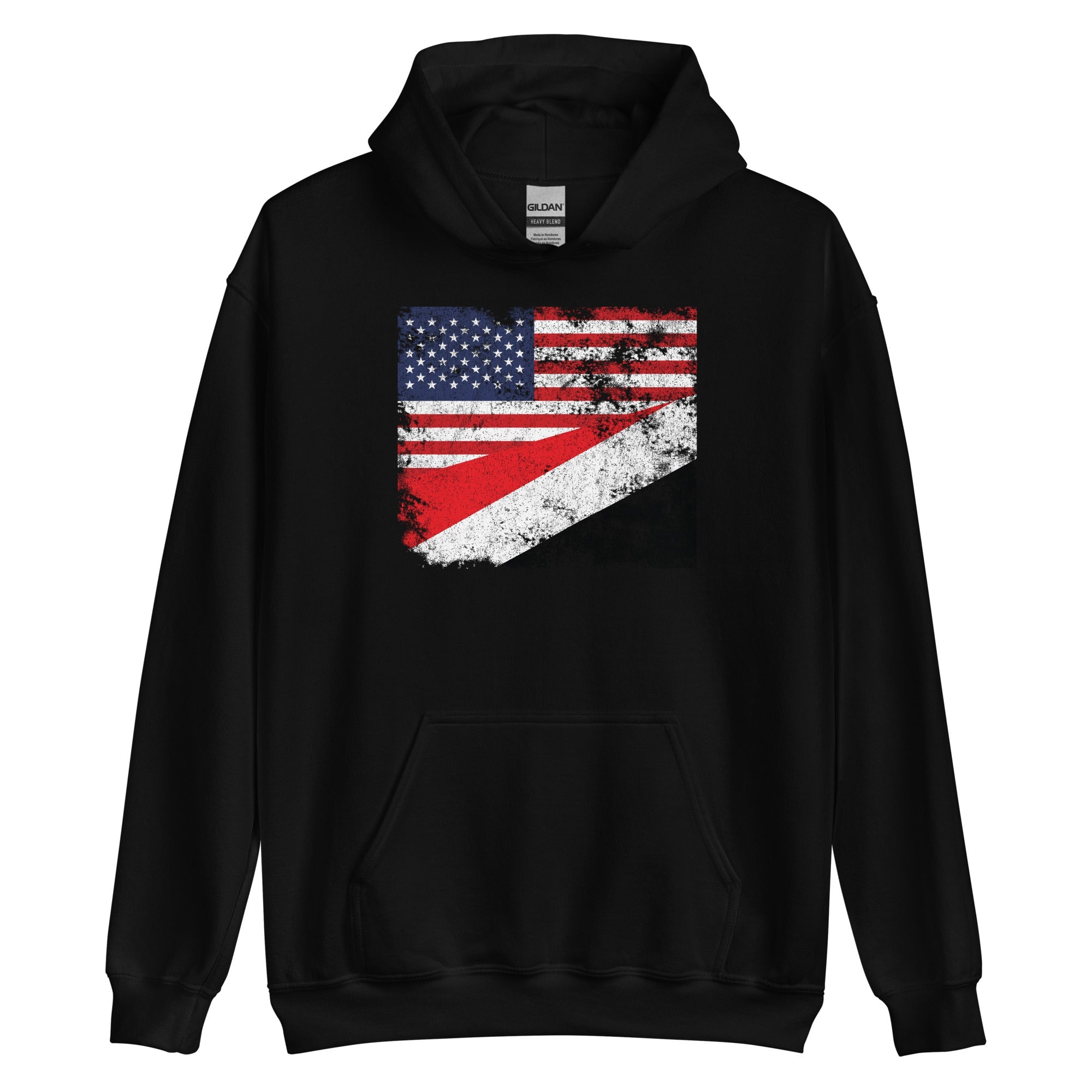 Principality of Sealand USA Flag Hoodie