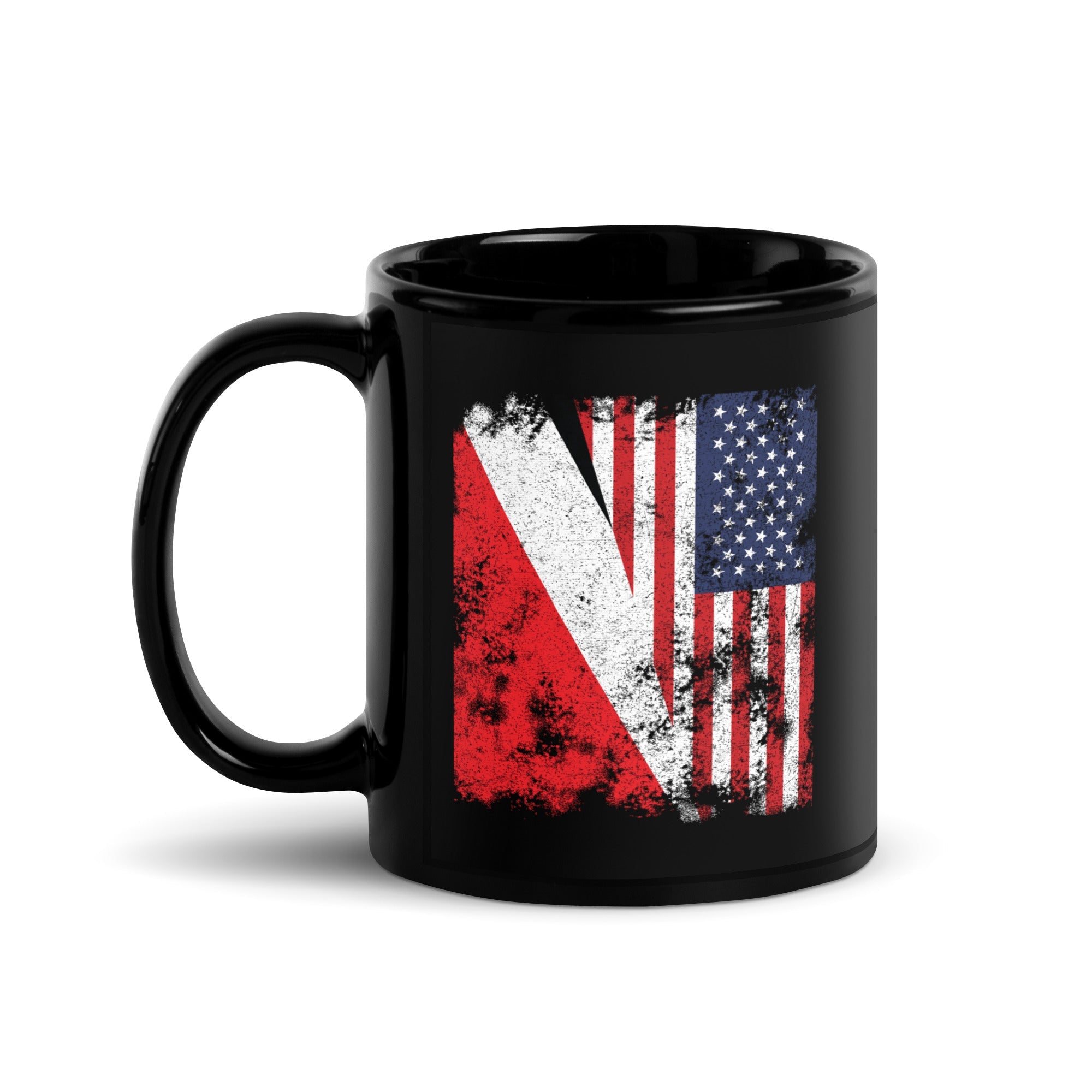 Principality of Sealand USA Flag Mug