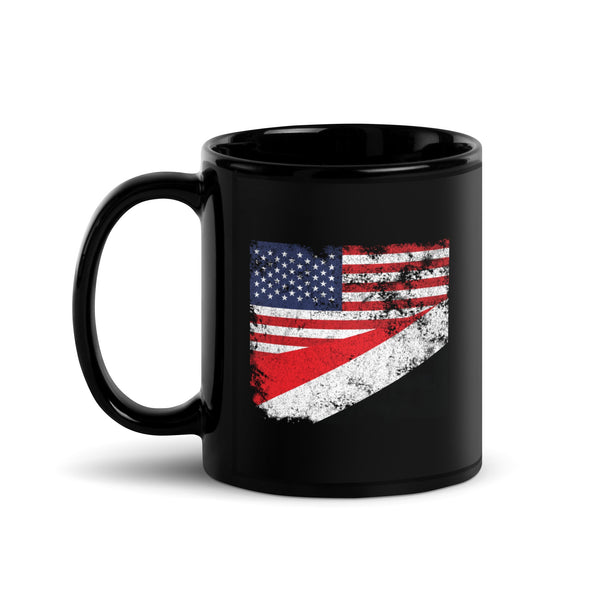 Principality of Sealand USA Flag Mug