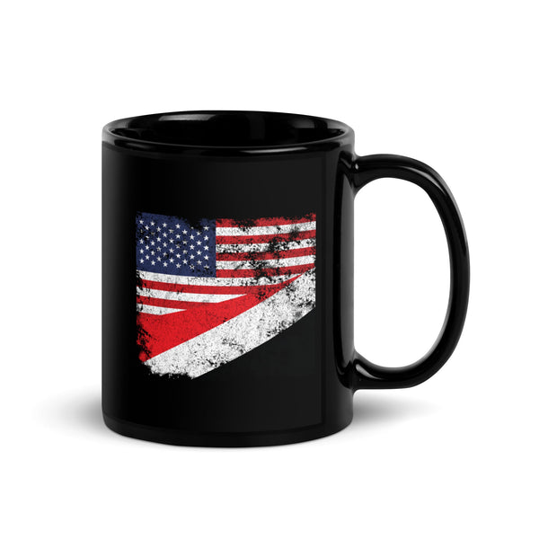 Principality of Sealand USA Flag Mug