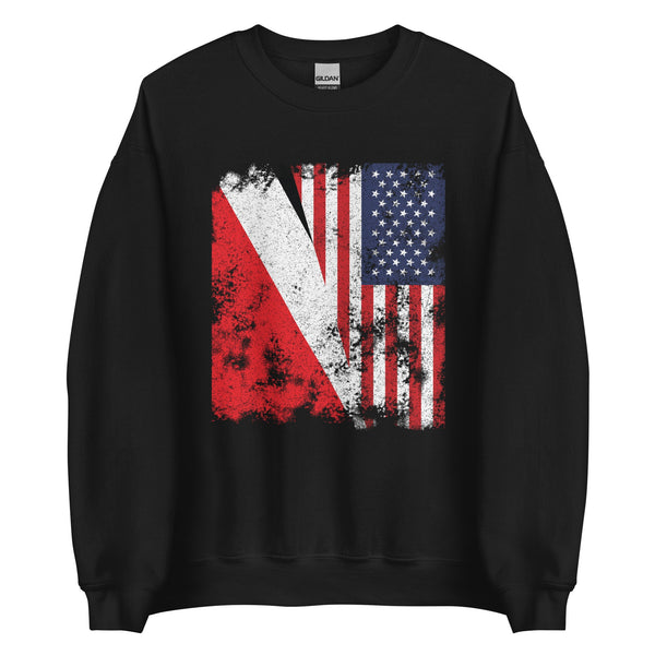 Principality of Sealand USA Flag Sweatshirt