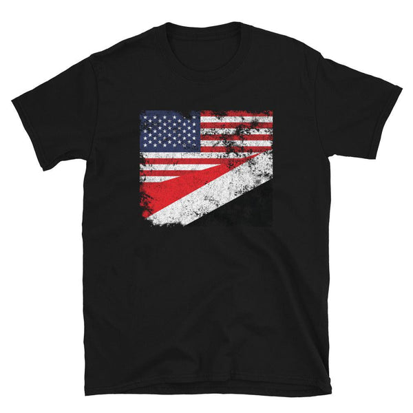 Principality of Sealand USA Flag T-Shirt