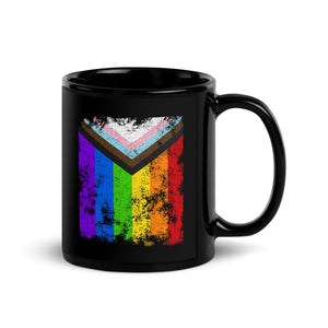 Progress Pride Flag - Distressed LGBTQIA2S+ Mug