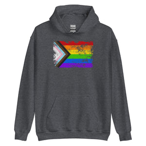 Progress Pride Flag - LGBT+ Hoodie