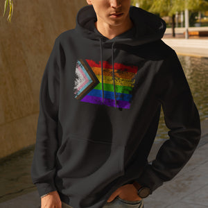 Progress Pride Flag - LGBT+ Hoodie