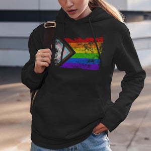 Progress Pride Flag - LGBT+ Hoodie