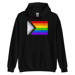 Progress Pride Flag - LGBT+ Hoodie