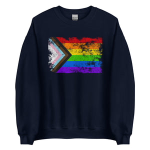 Progress Pride Flag - LGBT+ Sweatshirt