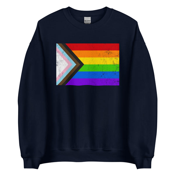 Progress Pride Flag - LGBT+ Sweatshirt
