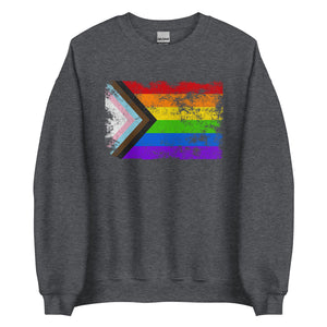 Progress Pride Flag - LGBT+ Sweatshirt