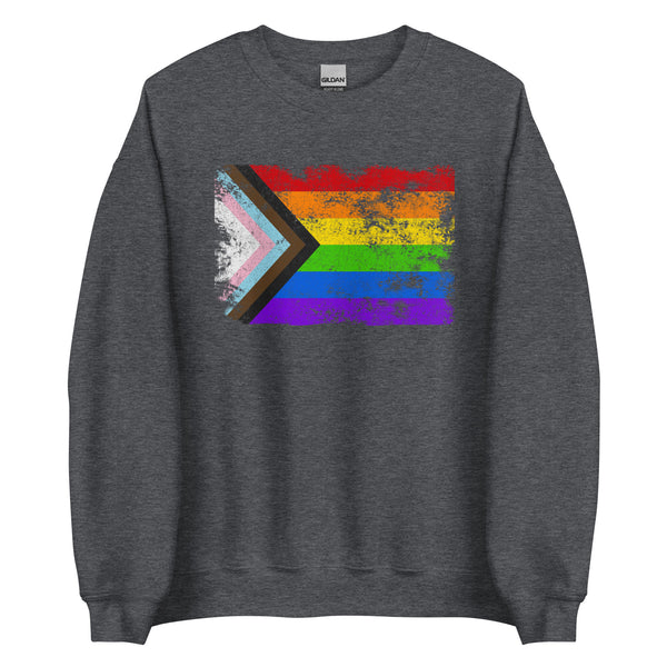 Progress Pride Flag - LGBT+ Sweatshirt