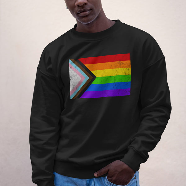 Progress Pride Flag - LGBT+ Sweatshirt