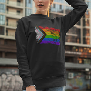 Progress Pride Flag - LGBT+ Sweatshirt