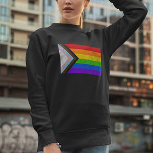 Progress Pride Flag - LGBT+ Sweatshirt