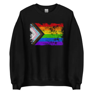 Progress Pride Flag - LGBT+ Sweatshirt