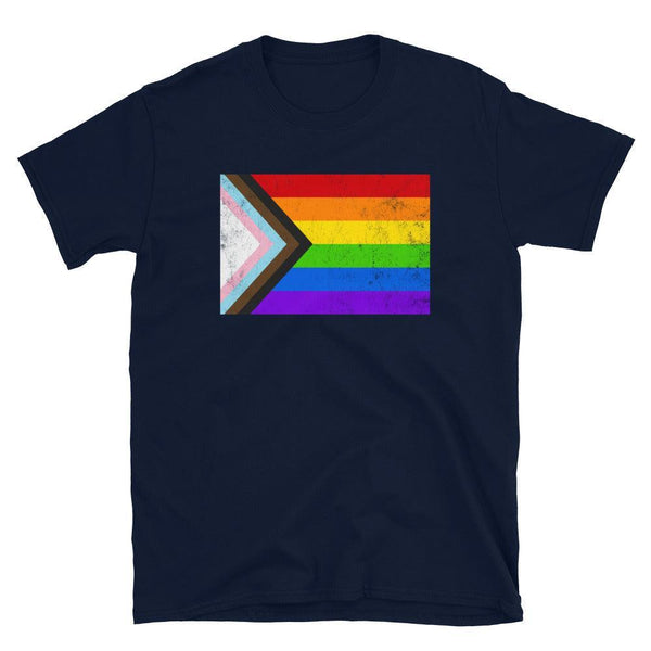 Progress Pride Flag - LGBT+ T-Shirt