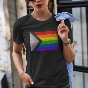 Progress Pride Flag - LGBT+ T-Shirt