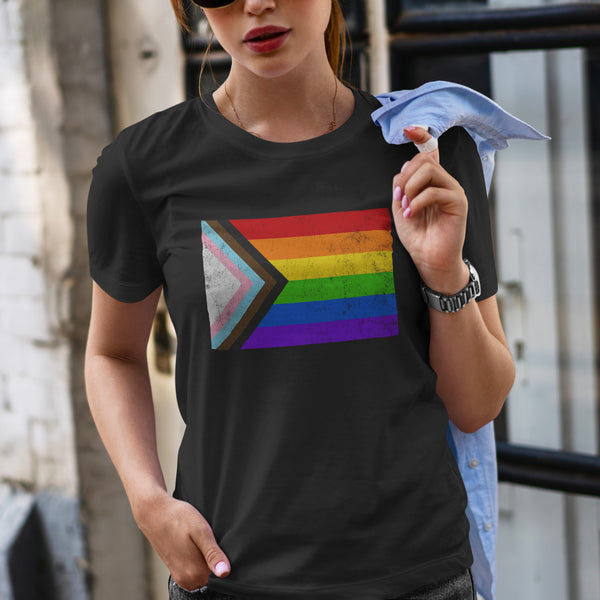 Progress Pride Flag - LGBT+ T-Shirt