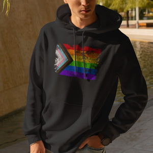 Progress Pride Flag - LGBT+ Hoodie