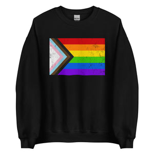 Progress Pride Flag - LGBT+ Sweatshirt