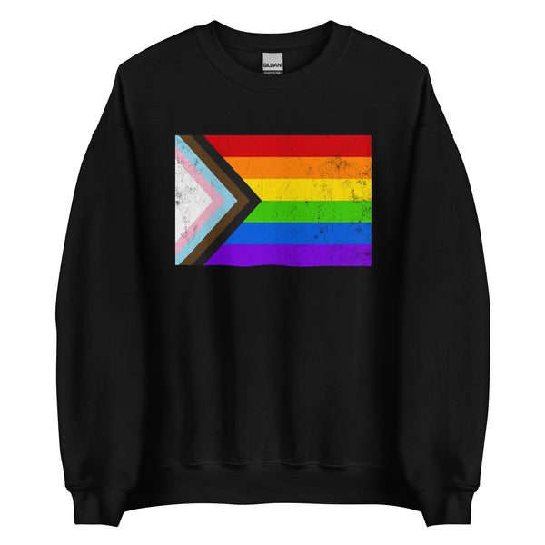 Progress Pride Flag - LGBT+ Sweatshirt