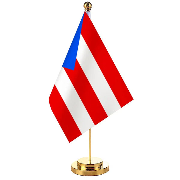 Puerto Rico Desk Flag - Small Office Table Flag