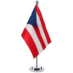 Puerto Rico Desk Flag - Small Office Table Flag