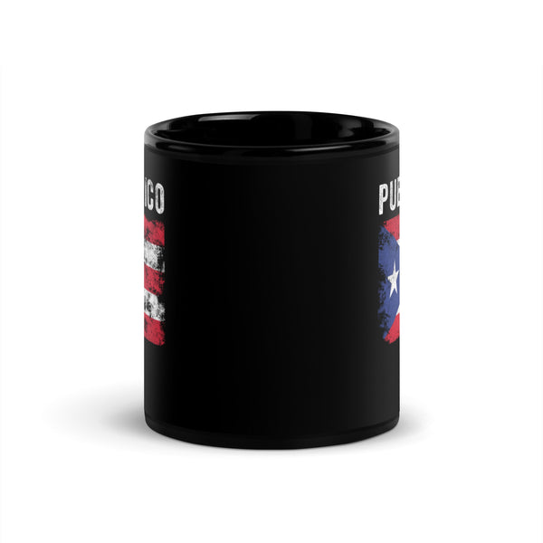 Puerto Rico Flag Distressed Mug