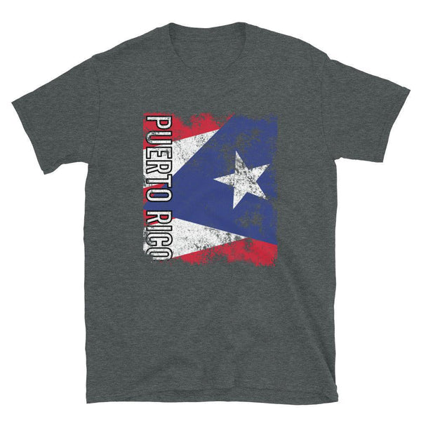 Puerto Rico Flag Distressed T-Shirt