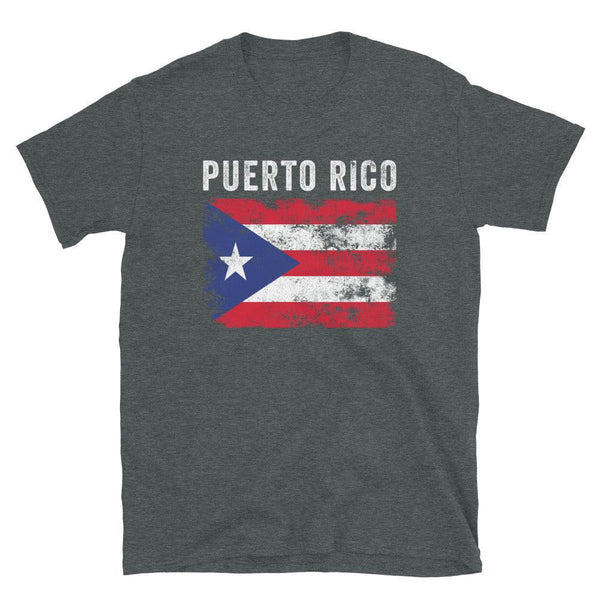 Puerto Rico Flag Distressed T-Shirt