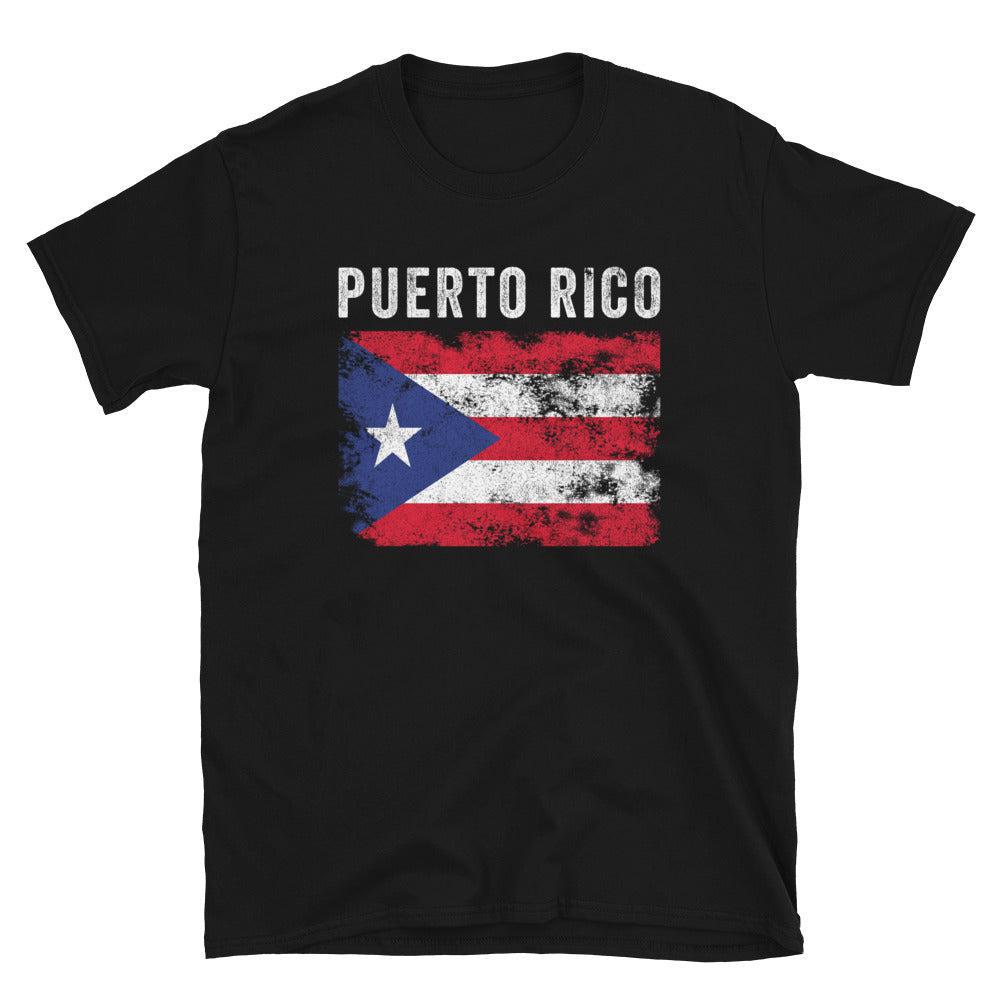 Puerto Rico Flag Distressed T-Shirt