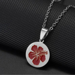 Puerto Rico Flag Map Necklace Collection