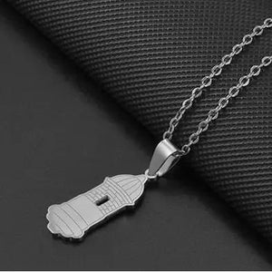 Puerto Rico Flag Map Necklace Collection