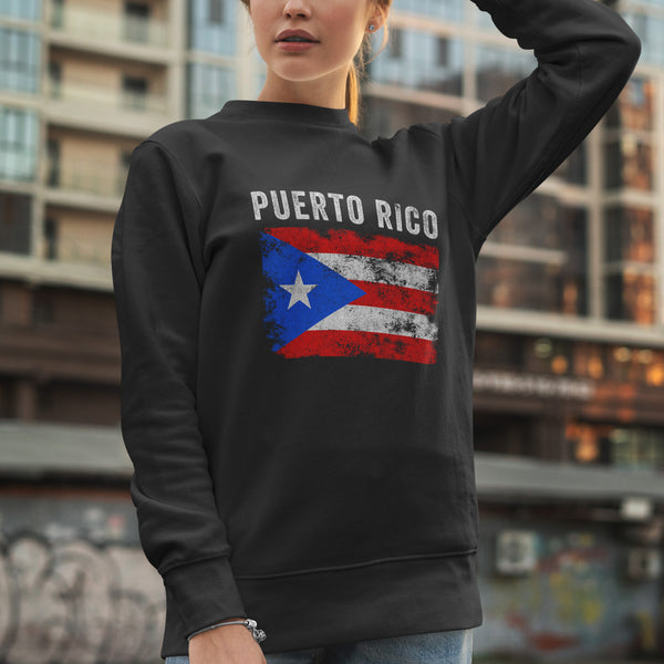 Puerto Rico Flag Sweatshirt