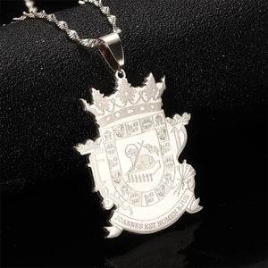 Puerto Rico Pendant Necklace