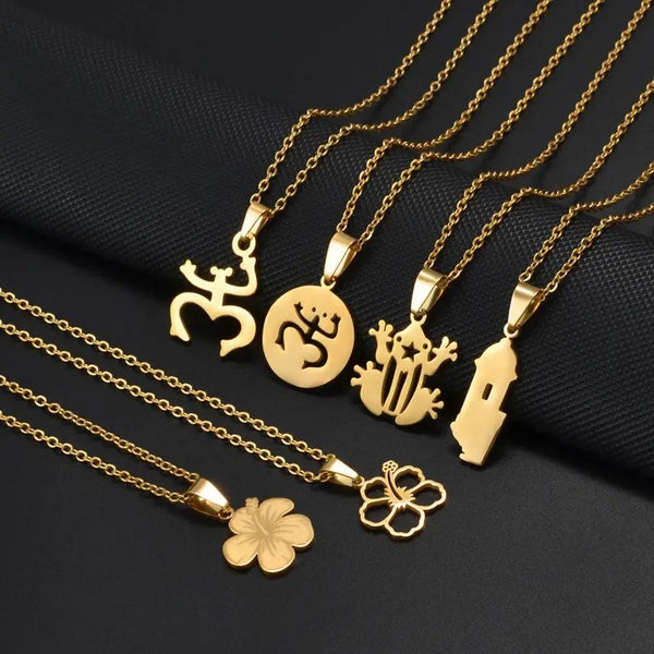 Puerto Rico Symbol Pendant Necklace Collection