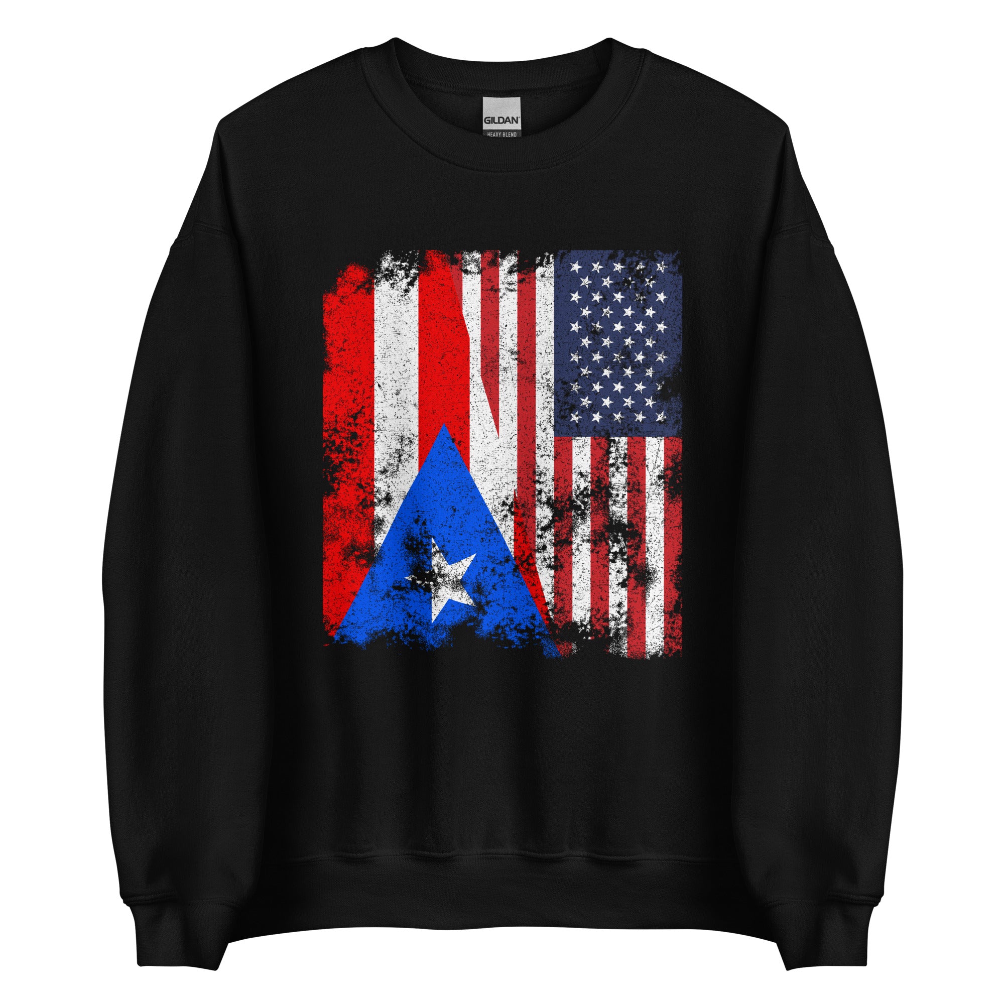 Puerto Rico USA Flag Sweatshirt