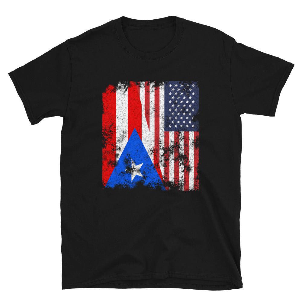 Puerto Rico USA Flag T-Shirt