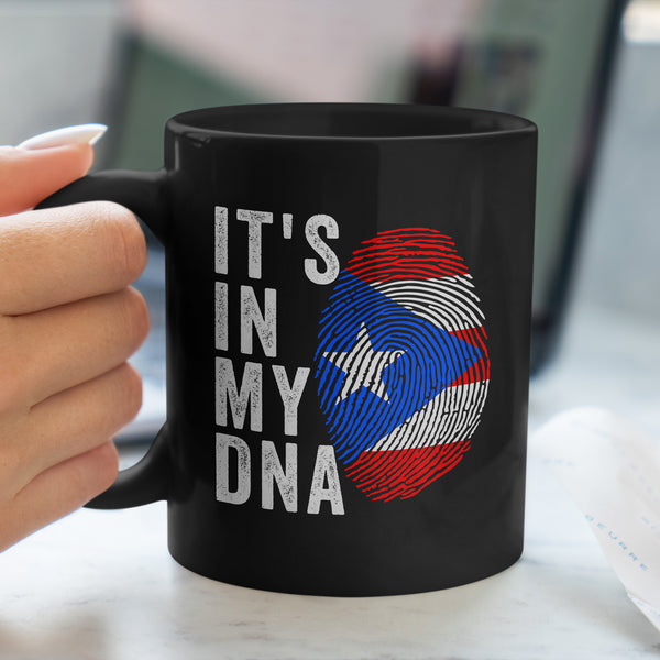 It's In My DNA - Puerto Rico Flag Mug