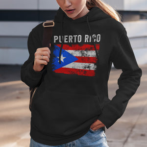 Puerto Rico Flag Hoodie