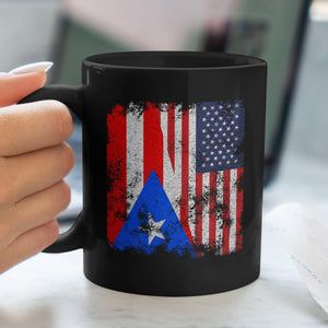 Puerto Rico USA Flag Mug