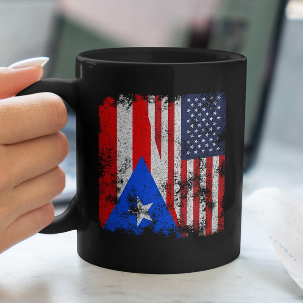 Puerto Rico USA Flag Mug
