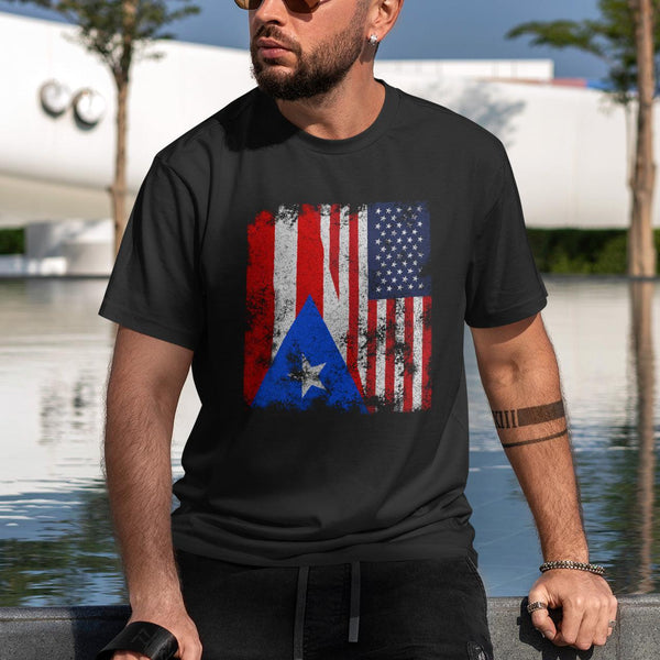 Puerto Rico USA Flag T-Shirt