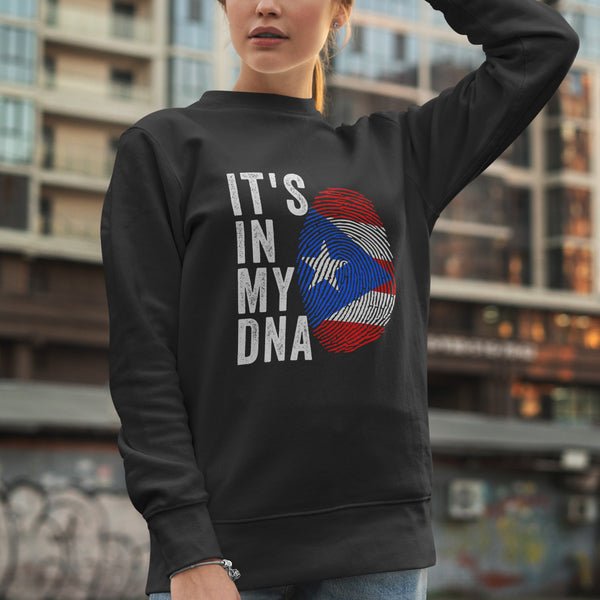 It's In My DNA - Puerto Rico Flag Sweatshirt