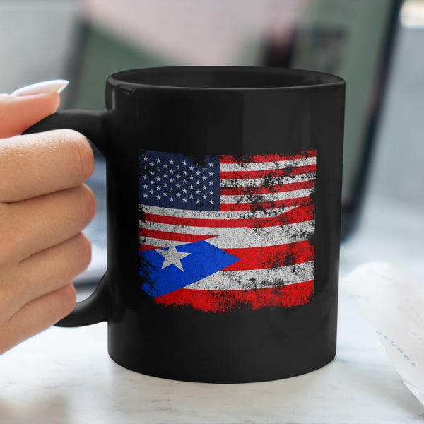 Puerto Rico USA Flag Mug
