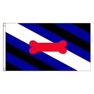 Puppy Pride Flag - 90x150cm(3x5ft) - 60x90cm(2x3ft) - LGBTQIA2S+