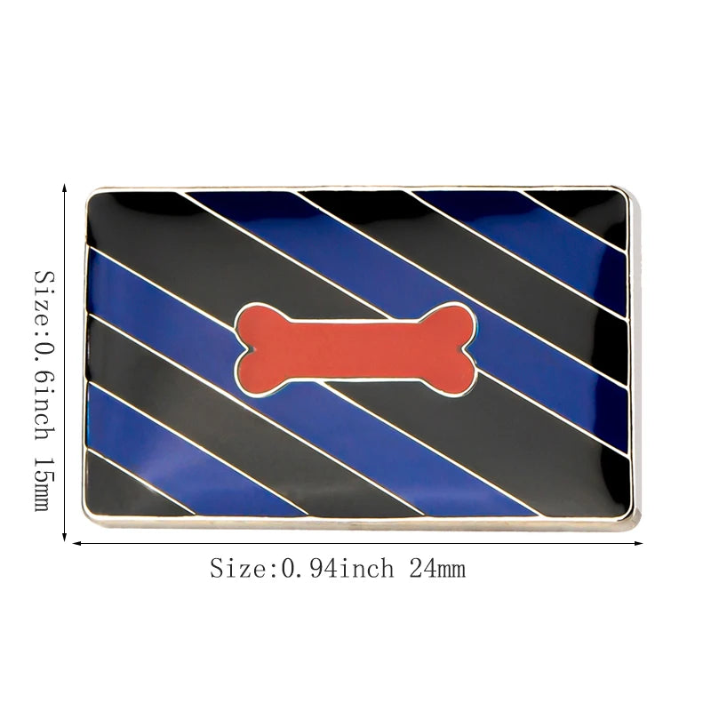 Puppy Pride Flag Lapel Pins - LGBTQIA2S+ Enamel Pin Flag