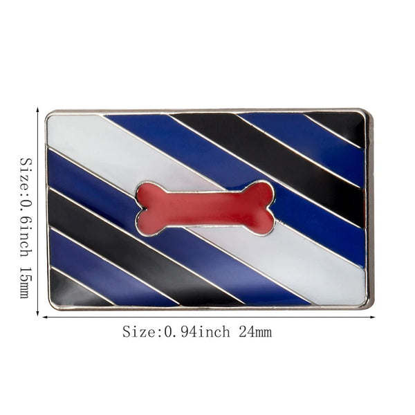 Puppy Pride Flag Lapel Pins - LGBTQIA2S+ Enamel Pin Flag