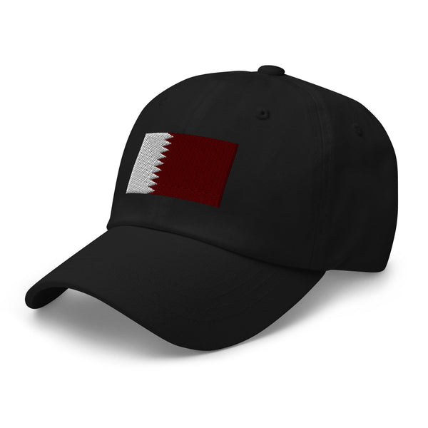 Qatar Flag Cap - Adjustable Embroidered Dad Hat