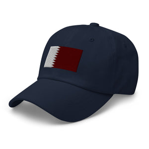 Qatar Flag Cap - Adjustable Embroidered Dad Hat